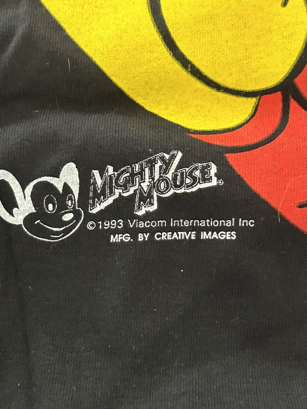 Vintage Vintage Mighty Mouse T-shirt 1993 Size US XL / EU 56 / 4 - 3 Thumbnail