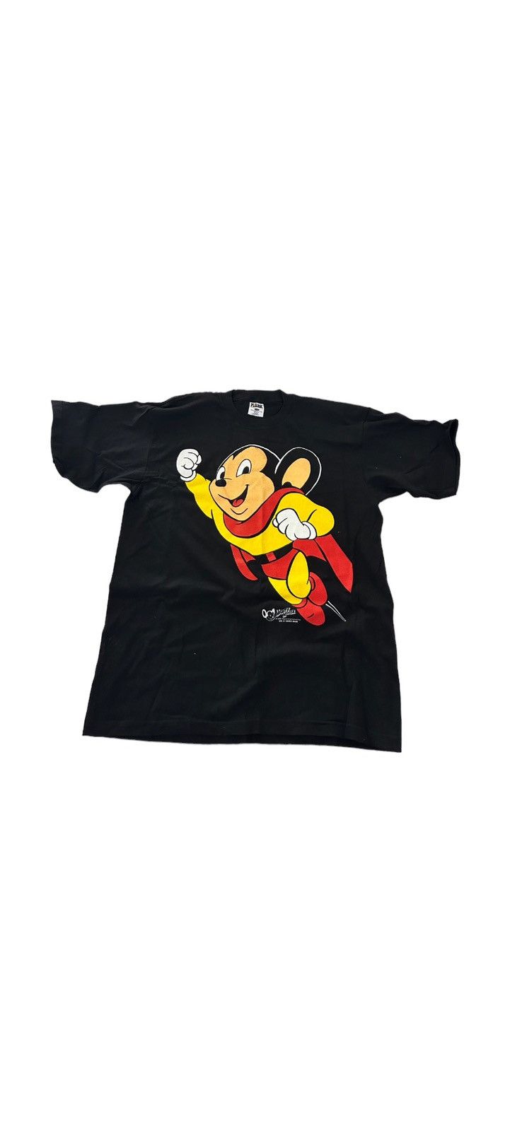 Vintage Vintage Mighty Mouse T-shirt 1993 Size US XL / EU 56 / 4 - 1 Thumbnail