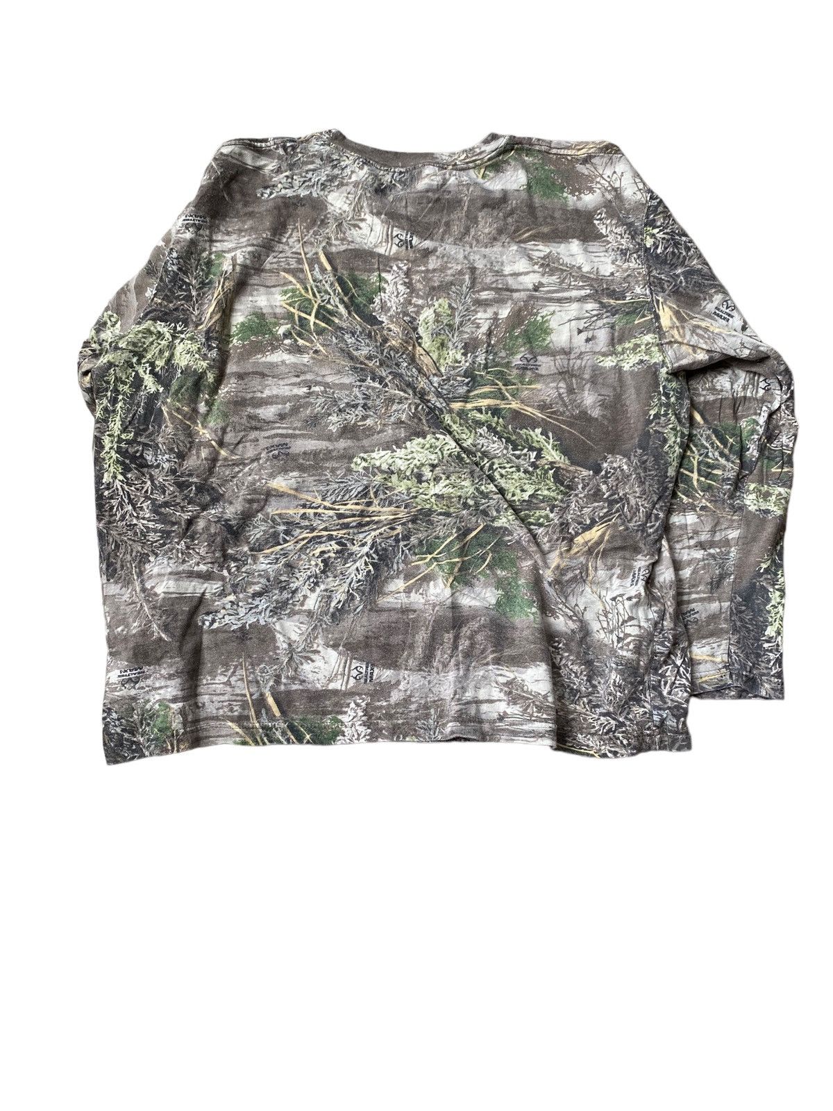 Vintage Vintage style baggy Realtree skater longsleeve T-shirt 1990s Size US XL / EU 56 / 4 - 2 Thumbnail