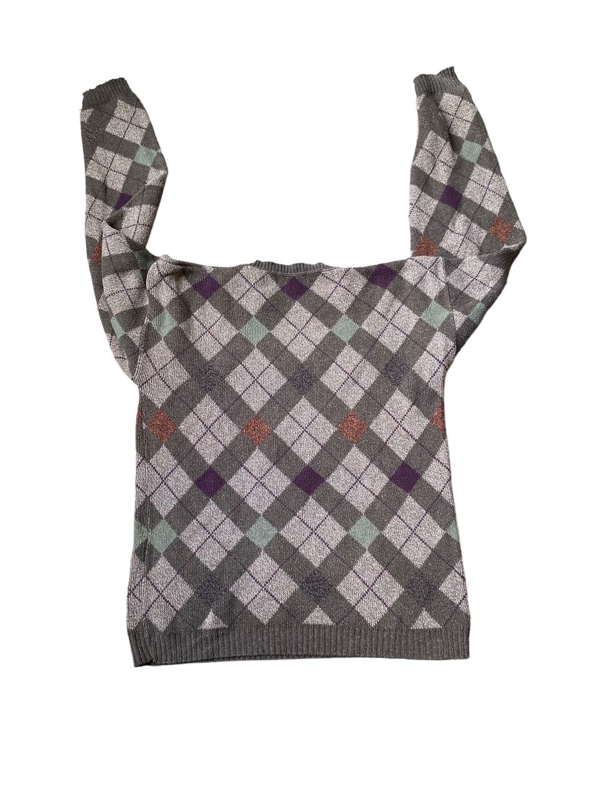 Vintage Vintage baggy abstract sweater pullover skater knitwear 1990 Size US S / EU 44-46 / 1 - 2 Thumbnail