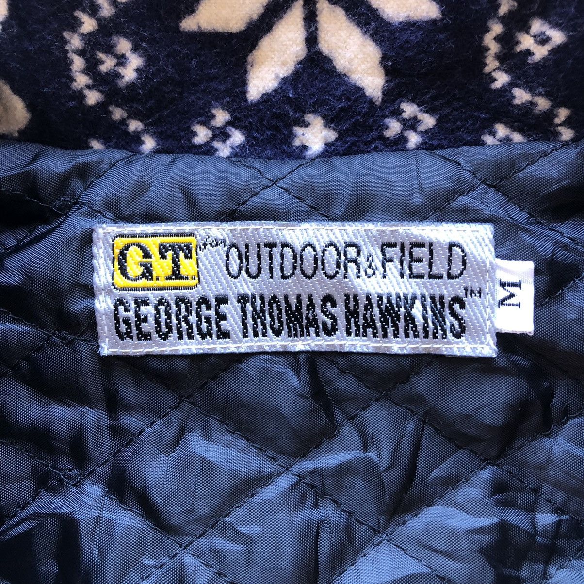 Japanese Brand Vintage George Thomas Hawkins Winter Flannel Size US L / EU 52-54 / 3 - 14 Thumbnail