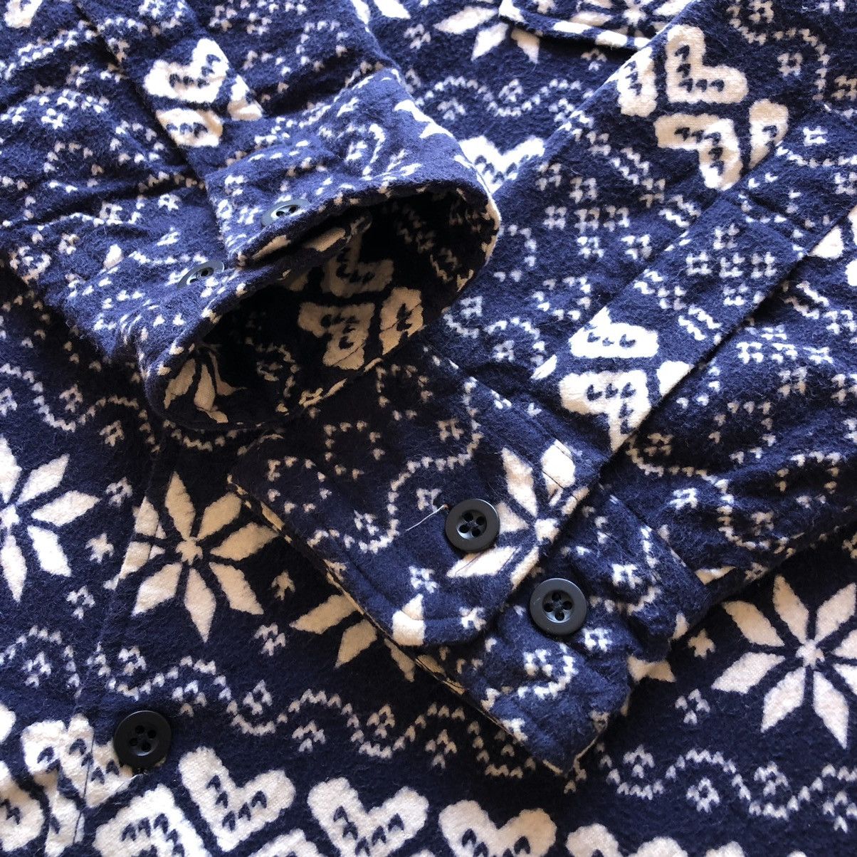 Japanese Brand Vintage George Thomas Hawkins Winter Flannel Size US L / EU 52-54 / 3 - 10 Thumbnail