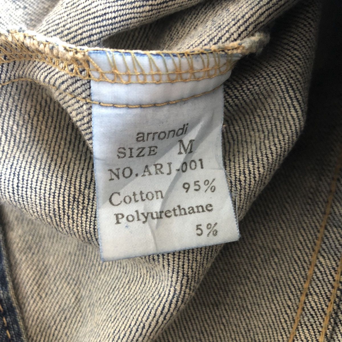 Japanese Brand Vintage 90's Denim Women Jacket By ARRONDI Size XS / US 0-2 / IT 36-38 - 11 Thumbnail