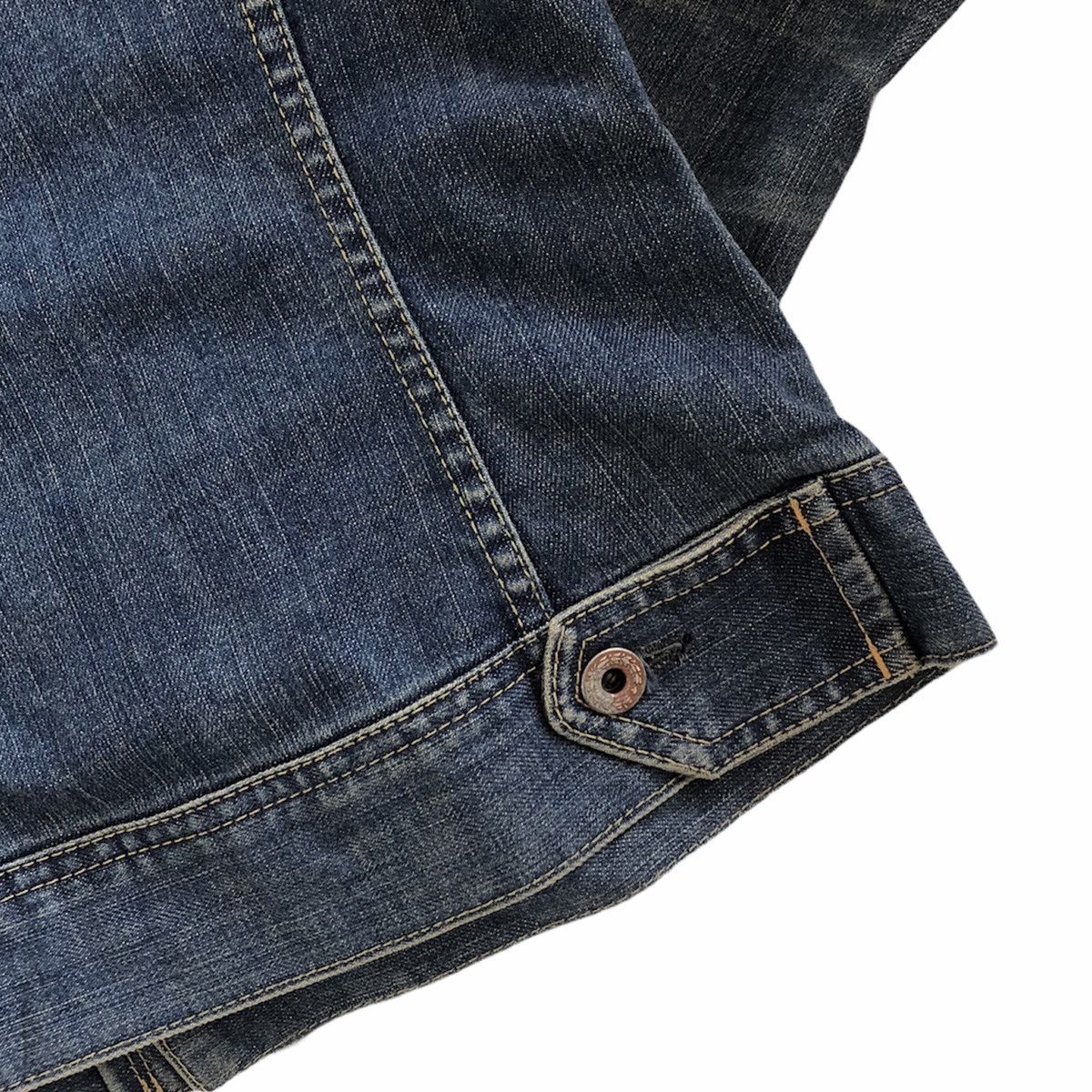 Japanese Brand Vintage 90's Denim Women Jacket By ARRONDI Size XS / US 0-2 / IT 36-38 - 5 Thumbnail