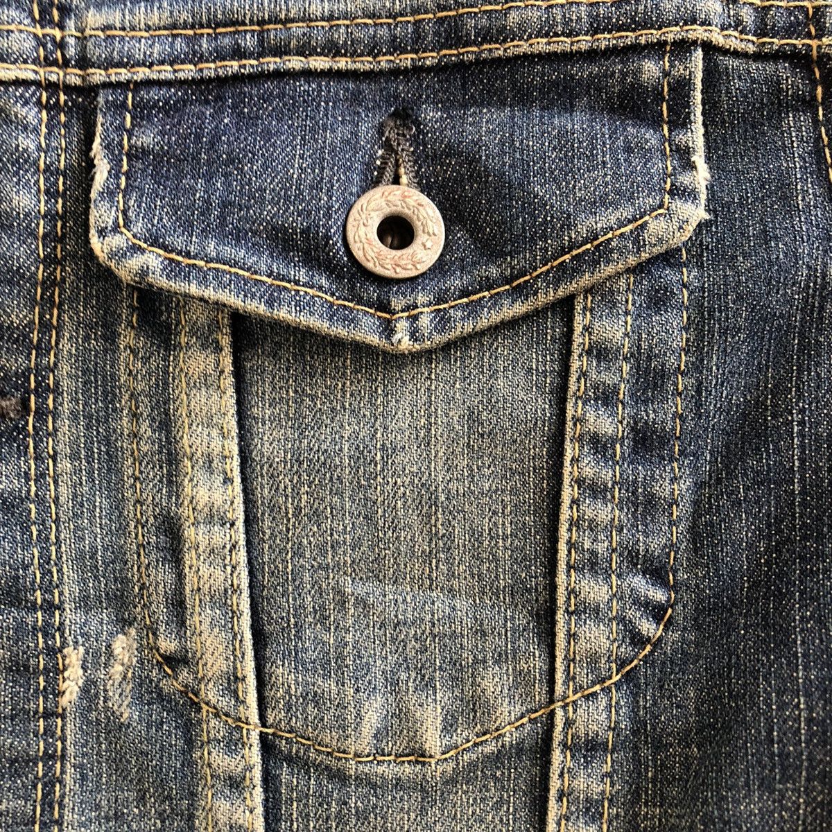 Japanese Brand Vintage 90's Denim Women Jacket By ARRONDI Size XS / US 0-2 / IT 36-38 - 7 Thumbnail