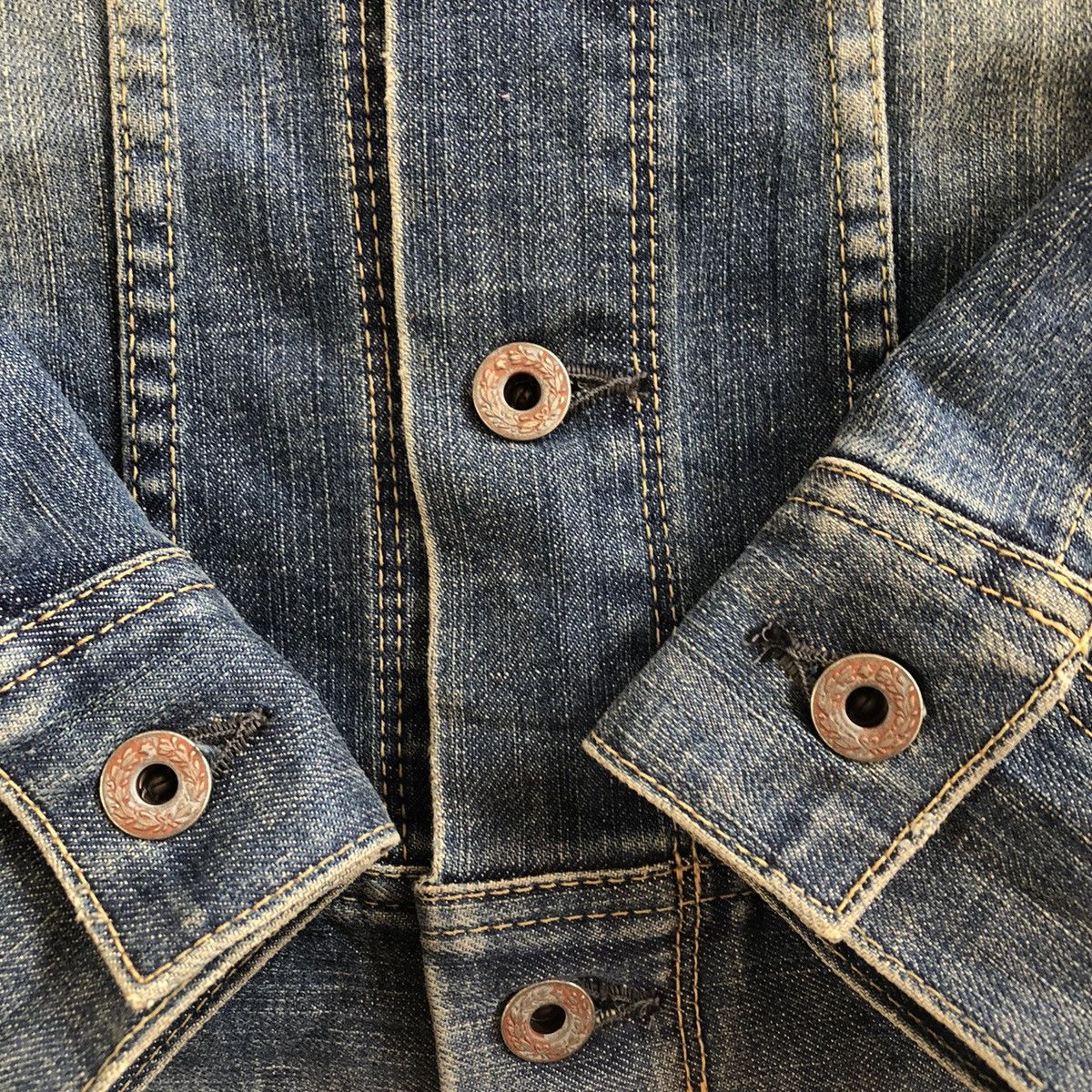 Japanese Brand Vintage 90's Denim Women Jacket By ARRONDI Size XS / US 0-2 / IT 36-38 - 8 Thumbnail