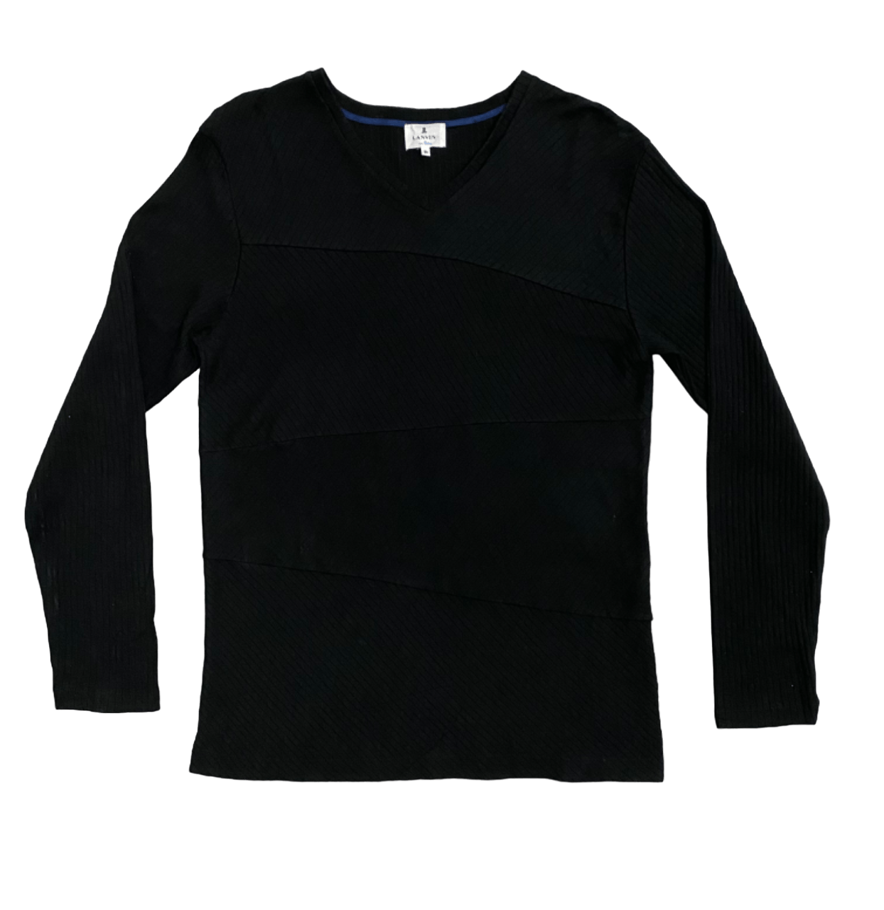 Lanvin FW Lanvin En Bleu Long Sleeve Thick Shirt Size US M / EU 48-50 / 2 - 1 Thumbnail