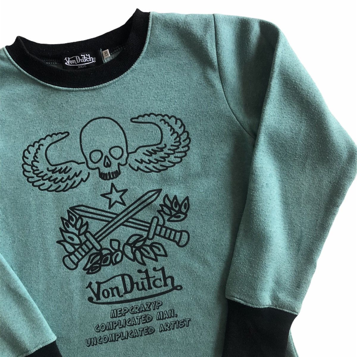 Von Dutch Vintage Von Dutch Big Print Sweatshirt For Kid Size US XXS / EU 40 - 3 Thumbnail
