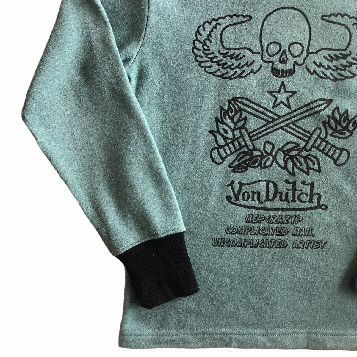 Von Dutch Vintage Von Dutch Big Print Sweatshirt For Kid Size US XXS / EU 40 - 4 Thumbnail