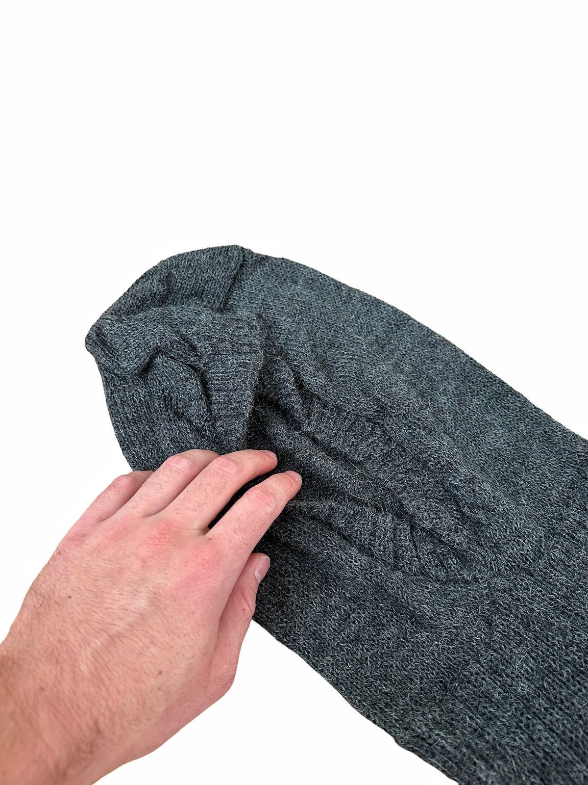 Yohji Yamamoto AW06 Balaclava Knit Mohair Sweater Size US L / EU 52-54 / 3 - 2 Thumbnail