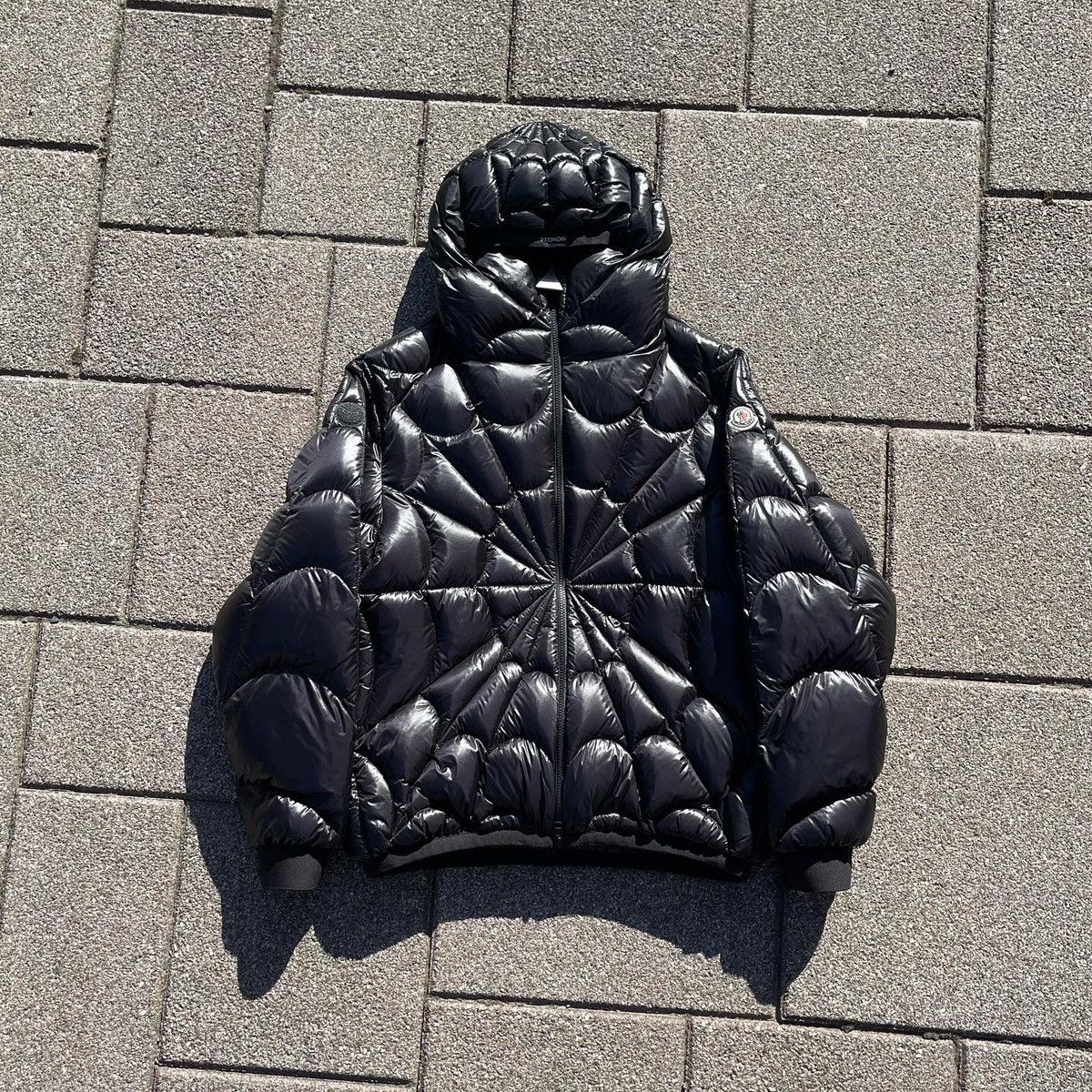 Moncler Violier Spider-man Jacket in Black for Men