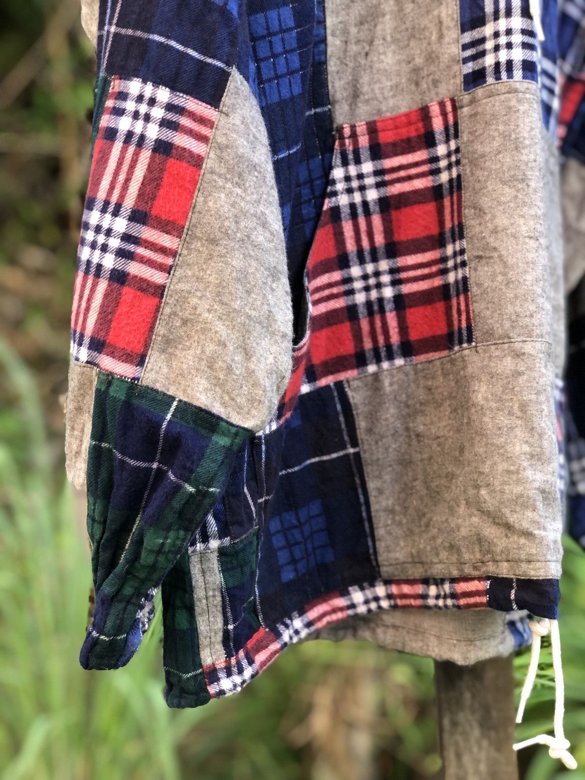 Handmade Handmade Patchwork Jumper Sweater Hoodie Multi Plaid Size US XL / EU 56 / 4 - 3 Thumbnail