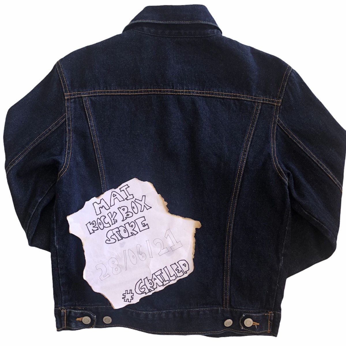 Japanese Brand Vintage Y2K Valman Denim Jacket Size US S / EU 44-46 / 1 - 6 Thumbnail