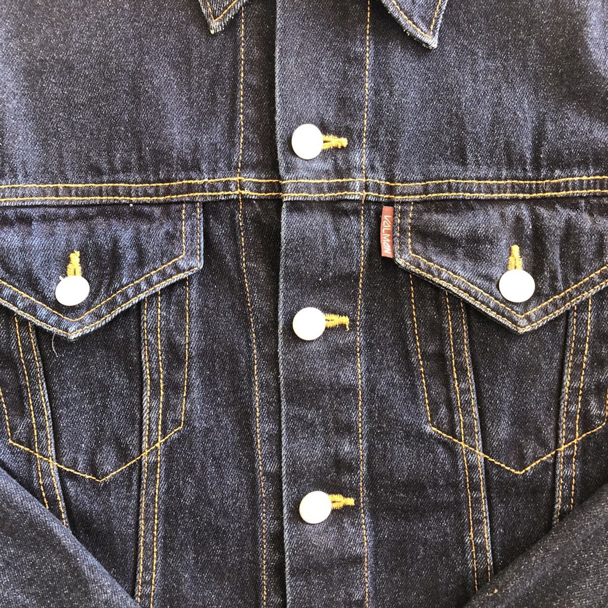 Japanese Brand Vintage Y2K Valman Denim Jacket Size US S / EU 44-46 / 1 - 4 Thumbnail