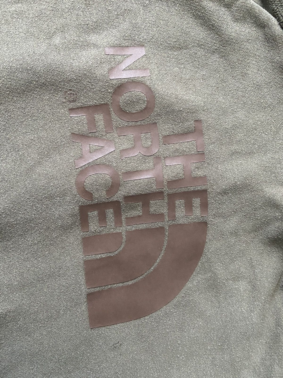 The North Face Vintage North Face Big Logo Green Hoodie Sweater Size US L / EU 52-54 / 3 - 4 Thumbnail