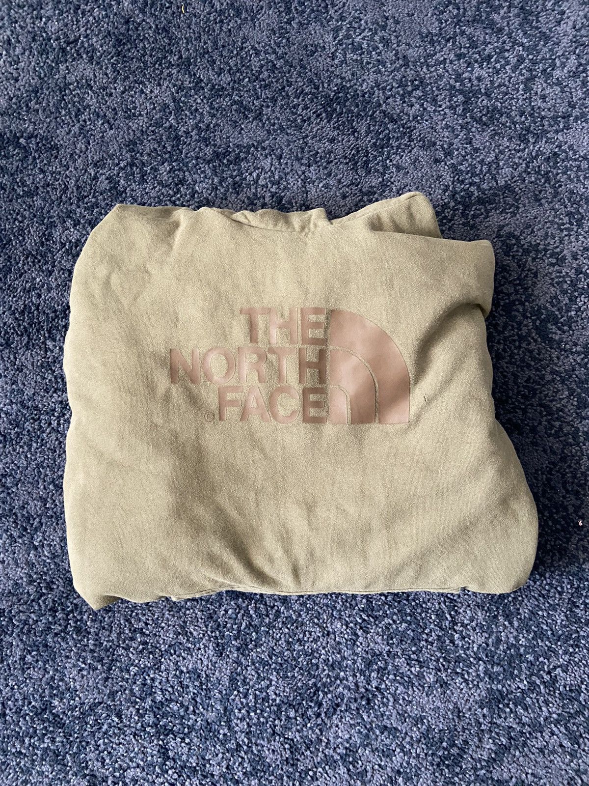 The North Face Vintage North Face Big Logo Green Hoodie Sweater Size US L / EU 52-54 / 3 - 1 Thumbnail