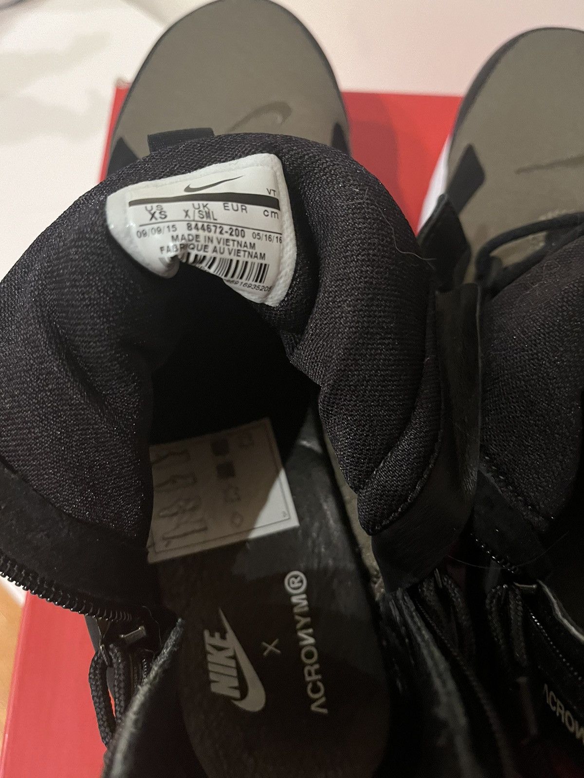 Acronym × Nike Nike x Acronym Presto Olive Size US 8.5 / EU 41-42 - 8 Thumbnail