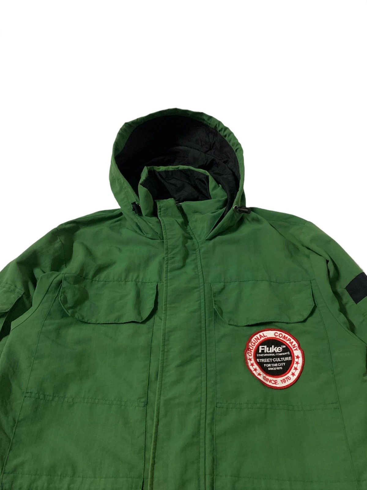 Designer × Japanese Brand × Vintage Fluke Multi Pocket Light Jacket With Hoodies Size US M / EU 48-50 / 2 - 5 Thumbnail