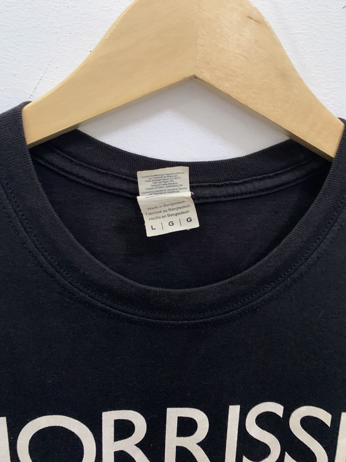 Band Tees × Morrissey Morrissey kicking Shirt,The Smiths,Johny Marr Size US L / EU 52-54 / 3 - 3 Thumbnail