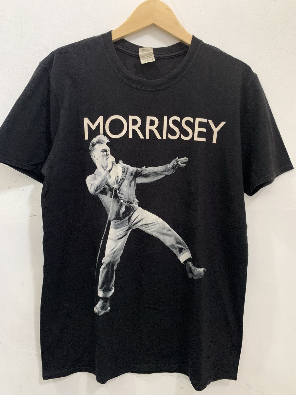 Band Tees × Morrissey Morrissey kicking Shirt,The Smiths,Johny Marr Size US L / EU 52-54 / 3 - 1 Thumbnail