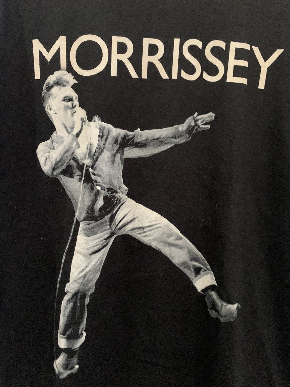 Band Tees × Morrissey Morrissey kicking Shirt,The Smiths,Johny Marr Size US L / EU 52-54 / 3 - 2 Thumbnail