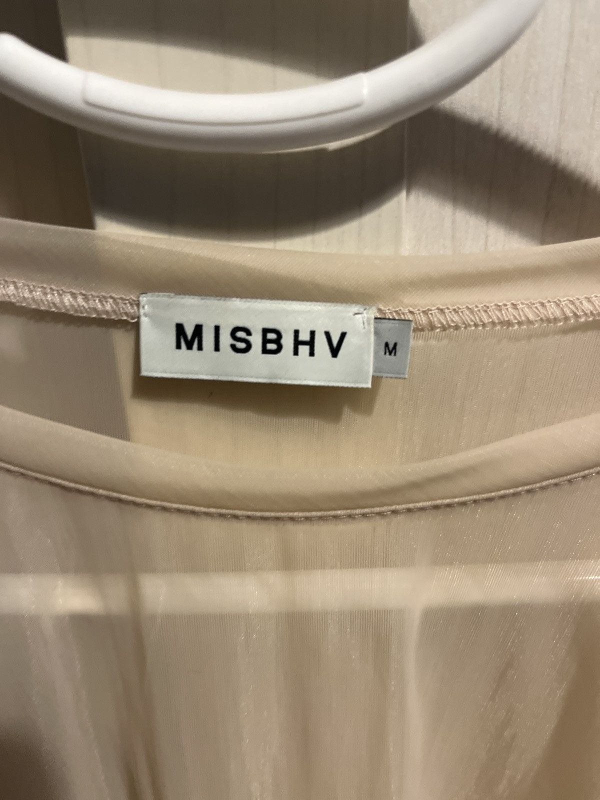 Misbhv Misbhv see through warszawa warsaw top Size US M / EU 48-50 / 2 - 4 Thumbnail