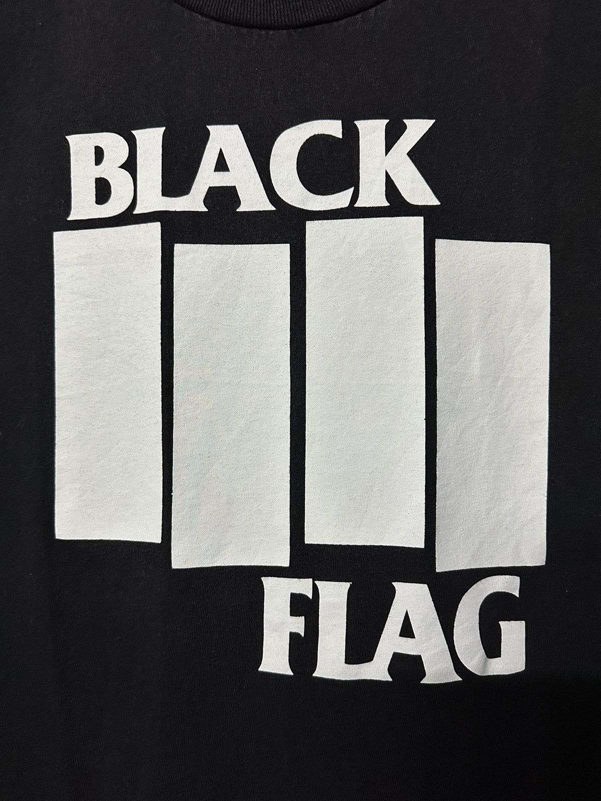 Band Tees Vintage Black Flag Punk Rock Promo Sun Faded Tee Size US L / EU 52-54 / 3 - 2 Thumbnail
