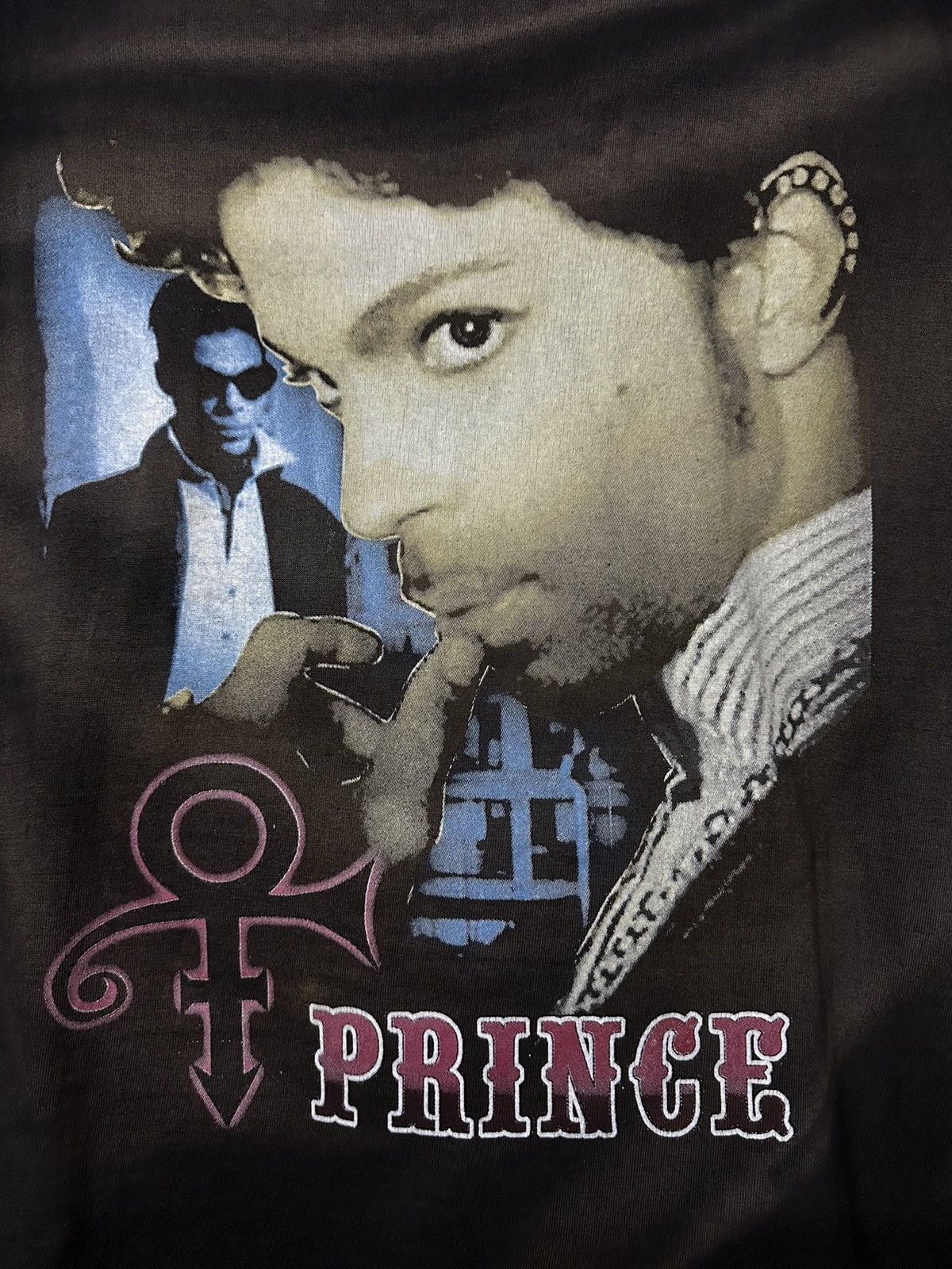 Band Tees Vintage Prince Musicology Tour Boxy Sun Faded Tee Size US L / EU 52-54 / 3 - 3 Thumbnail