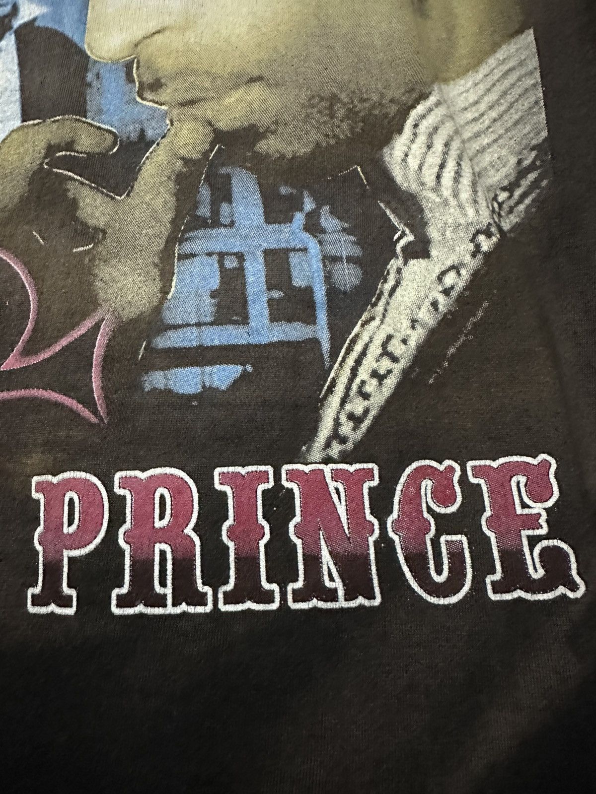 Band Tees Vintage Prince Musicology Tour Boxy Sun Faded Tee Size US L / EU 52-54 / 3 - 9 Thumbnail