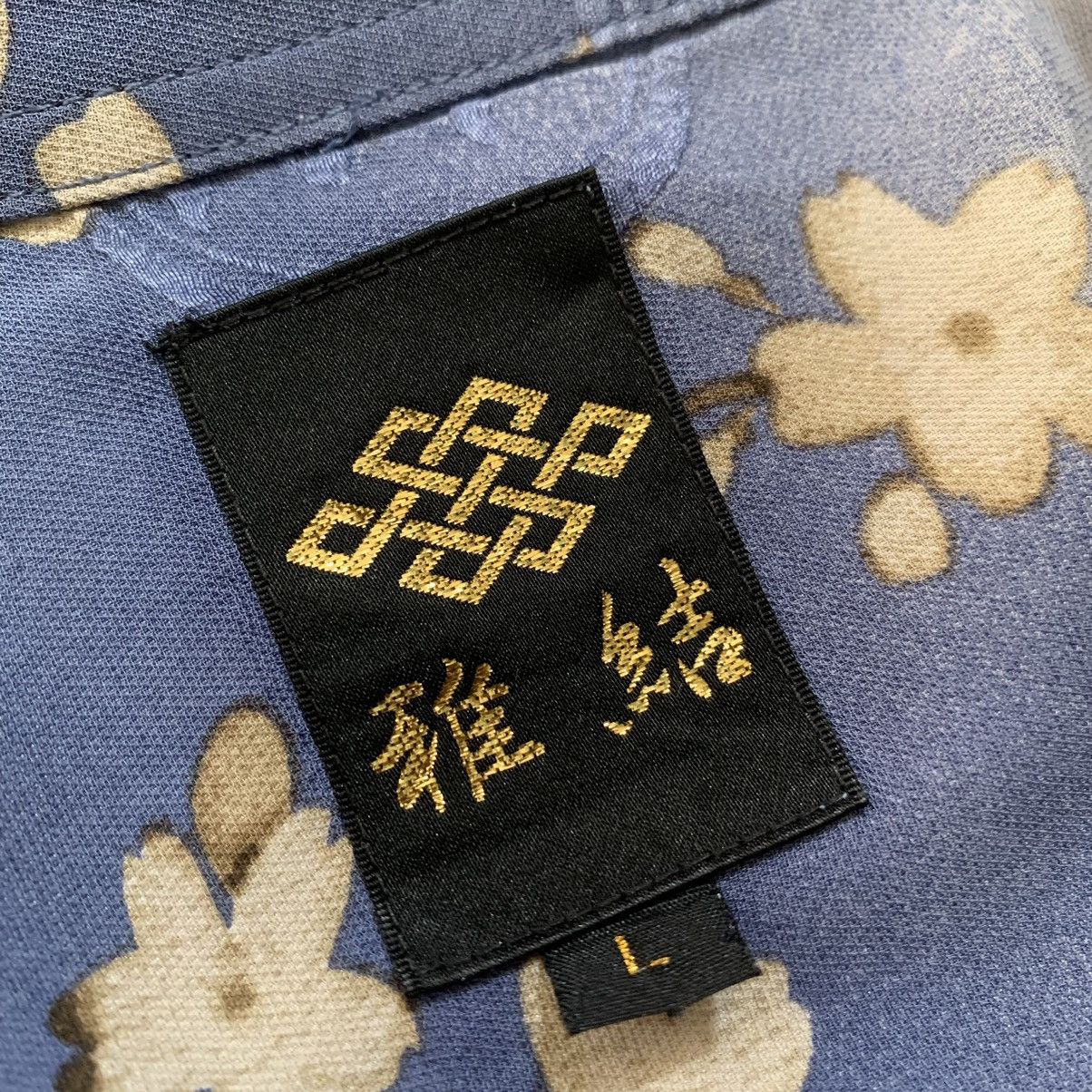 Japanese Brand 🔥Mt. Fuji sakura blossom Aloha camp collar shirt Size US L / EU 52-54 / 3 - 7 Thumbnail