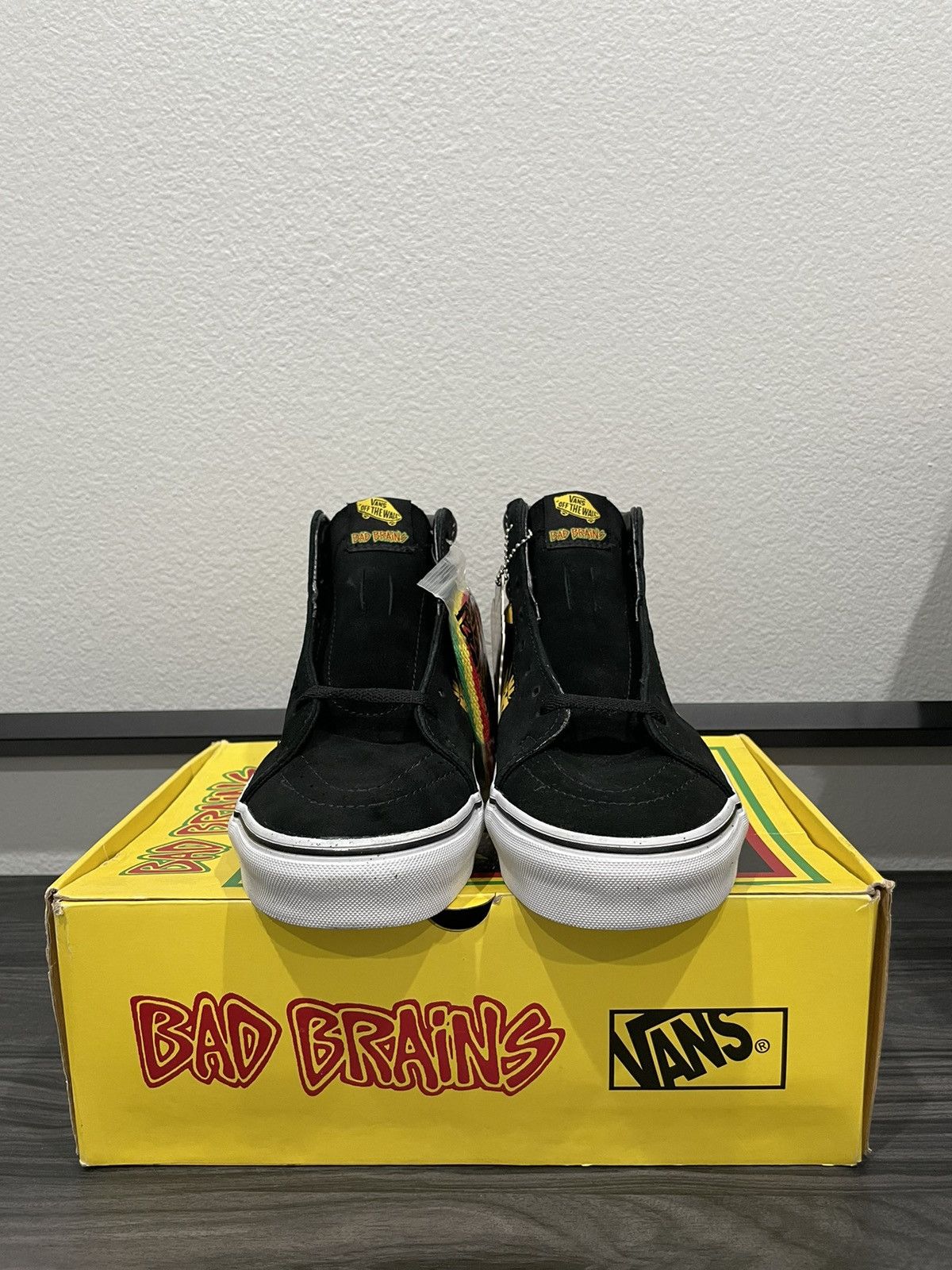 Vans Bad brains x VANS 2009 OG sk8 Hi black 8.5 Size US 8.5 / EU 41-42 - 4 Thumbnail