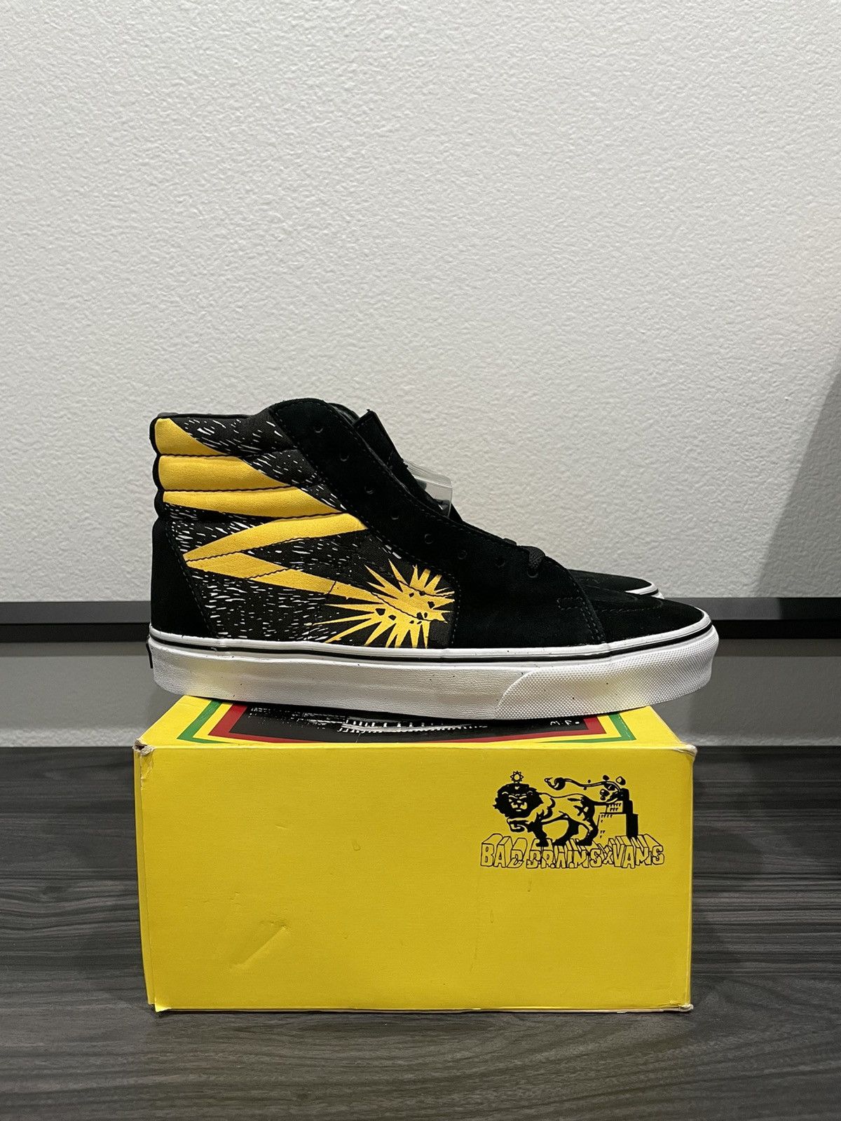 Vans Bad brains x VANS 2009 OG sk8 Hi black 8.5 Size US 8.5 / EU 41-42 - 3 Thumbnail