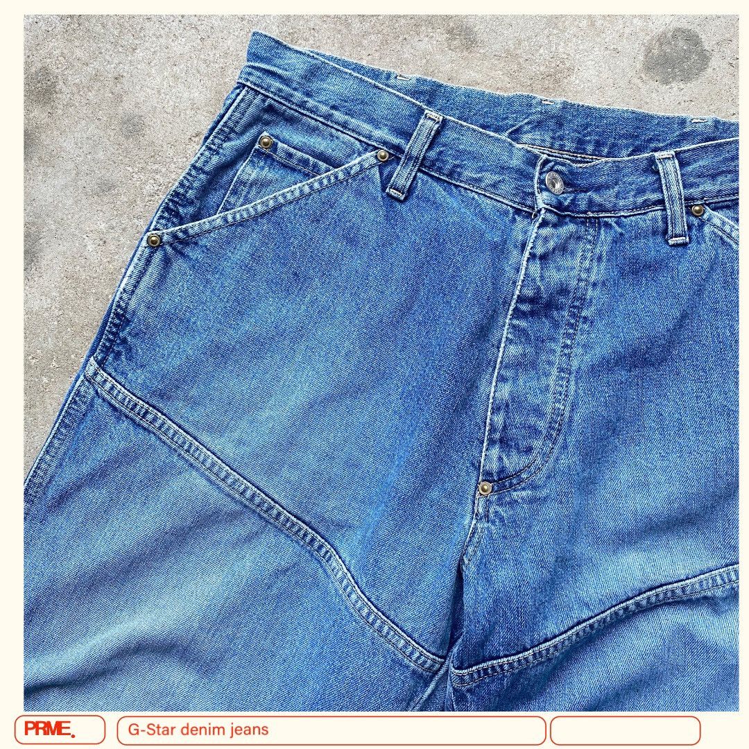 Other vintage Y2K G-STAR RAW DENIM ORIGINAL denim baggy jeans Size US 34 / EU 50 - 9 Thumbnail