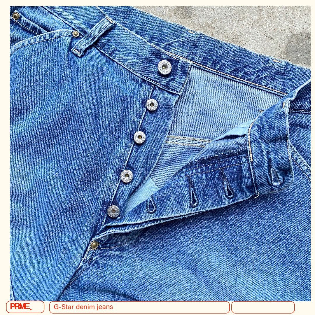 Other vintage Y2K G-STAR RAW DENIM ORIGINAL denim baggy jeans Size US 34 / EU 50 - 13 Thumbnail