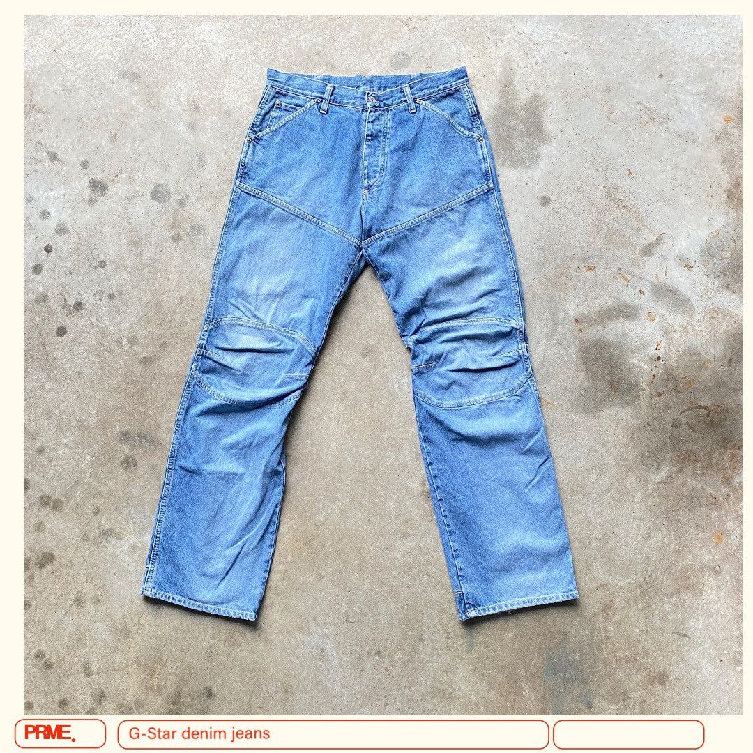 Other vintage Y2K G-STAR RAW DENIM ORIGINAL denim baggy jeans Size US 34 / EU 50 - 8 Thumbnail