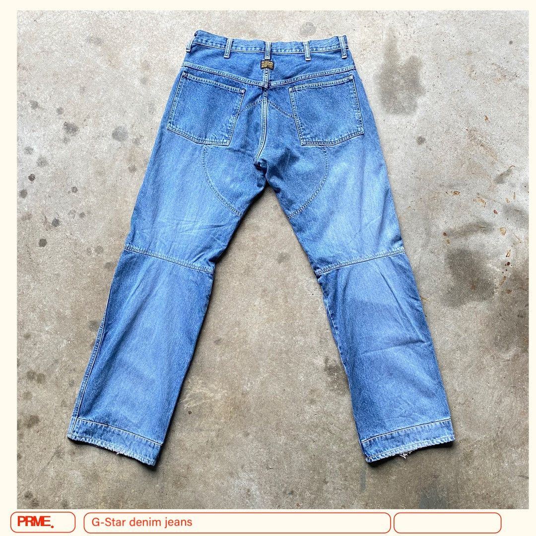 Other vintage Y2K G-STAR RAW DENIM ORIGINAL denim baggy jeans Size US 34 / EU 50 - 15 Thumbnail