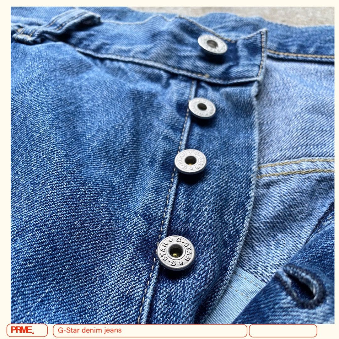 Other vintage Y2K G-STAR RAW DENIM ORIGINAL denim baggy jeans Size US 34 / EU 50 - 7 Thumbnail