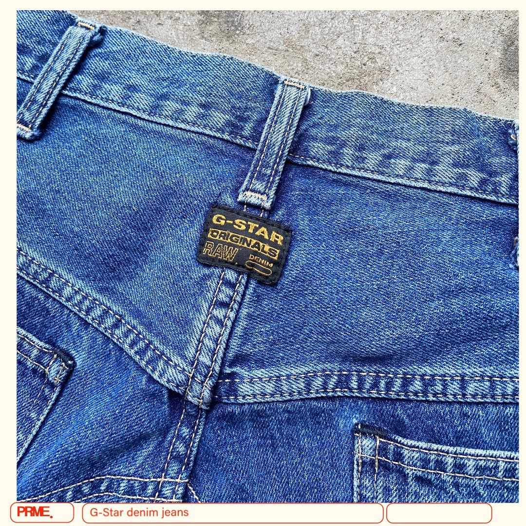 Other vintage Y2K G-STAR RAW DENIM ORIGINAL denim baggy jeans Size US 34 / EU 50 - 17 Thumbnail