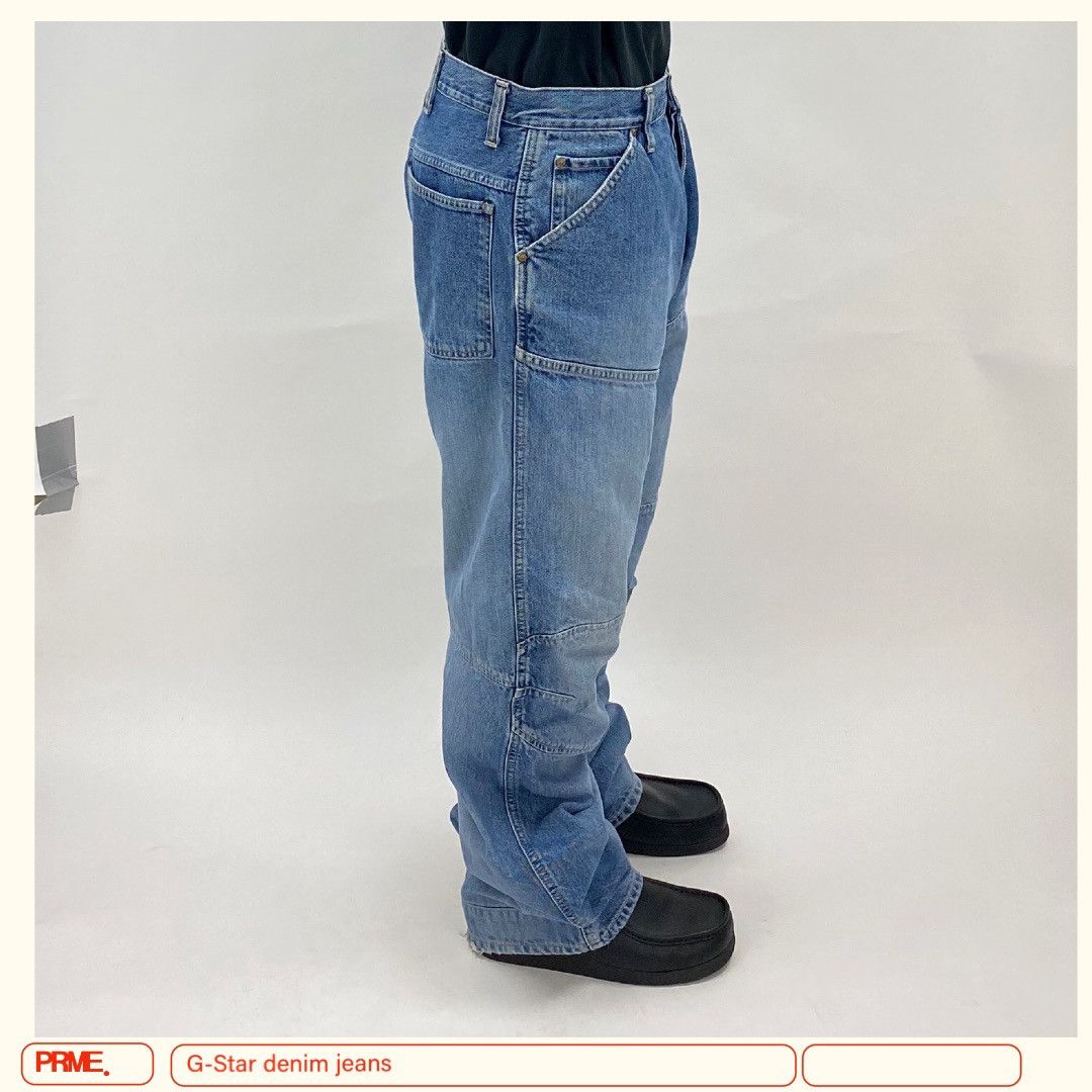 Other vintage Y2K G-STAR RAW DENIM ORIGINAL denim baggy jeans Size US 34 / EU 50 - 4 Thumbnail