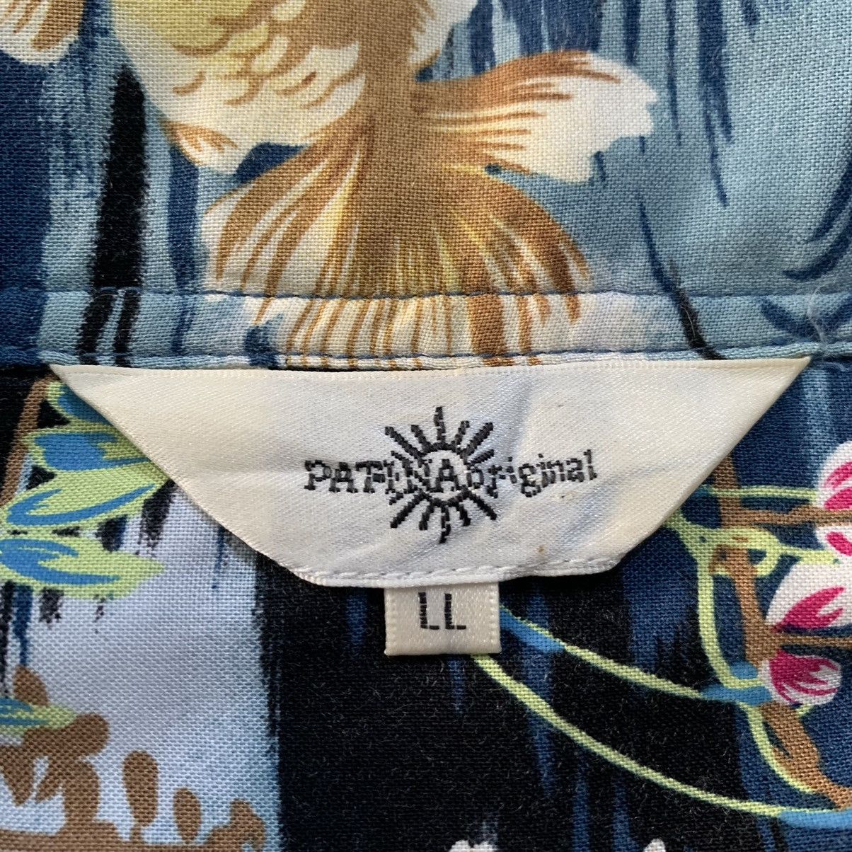 Japanese Brand 🔥Patina Rayon Koi Gold fish Hawaiian shirt Size US L / EU 52-54 / 3 - 7 Thumbnail