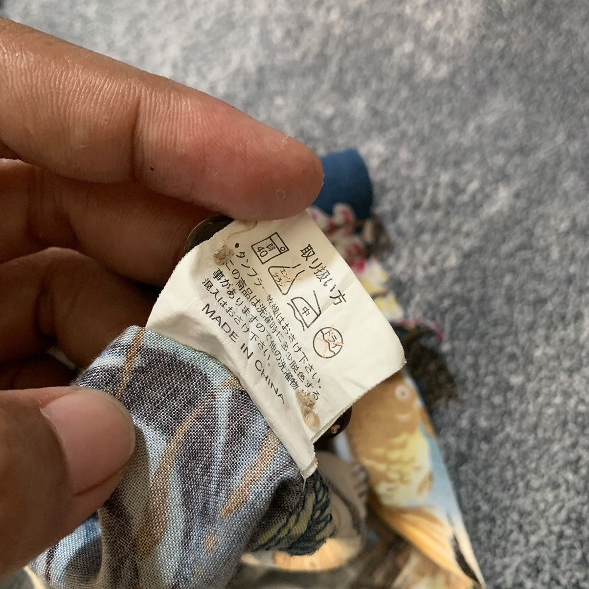 Japanese Brand 🔥Patina Rayon Koi Gold fish Hawaiian shirt Size US L / EU 52-54 / 3 - 9 Thumbnail