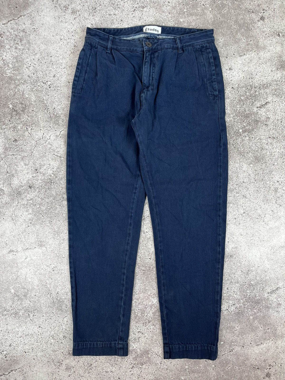Etudes Etudes Classic Navy Trousers Pants Size US 32 / EU 48 - 2 Thumbnail