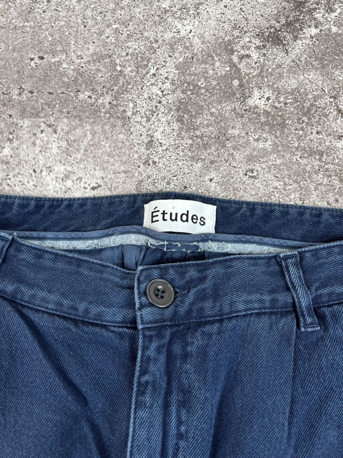 Etudes Etudes Classic Navy Trousers Pants Size US 32 / EU 48 - 6 Thumbnail
