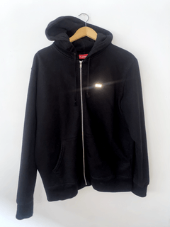 Supreme Reflective Small Box Zip Up Sweatshirt | Grailed