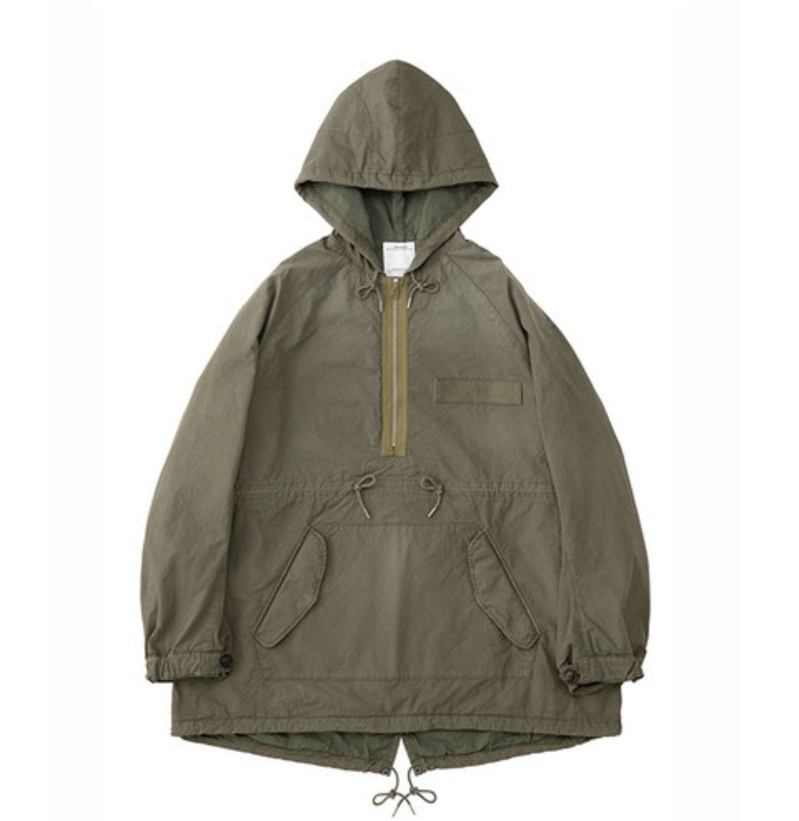 image of Visvim Dorset Fishtail Parka in Olive, Men's (Size XL)