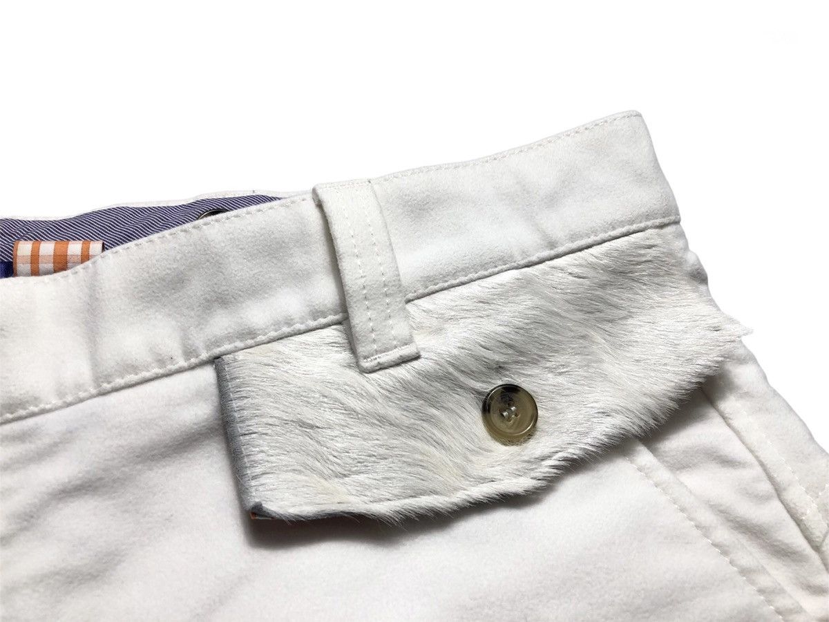 Etro Etro white baumwolle cotton heavy pants Size US 36 / EU 52 - 8 Thumbnail