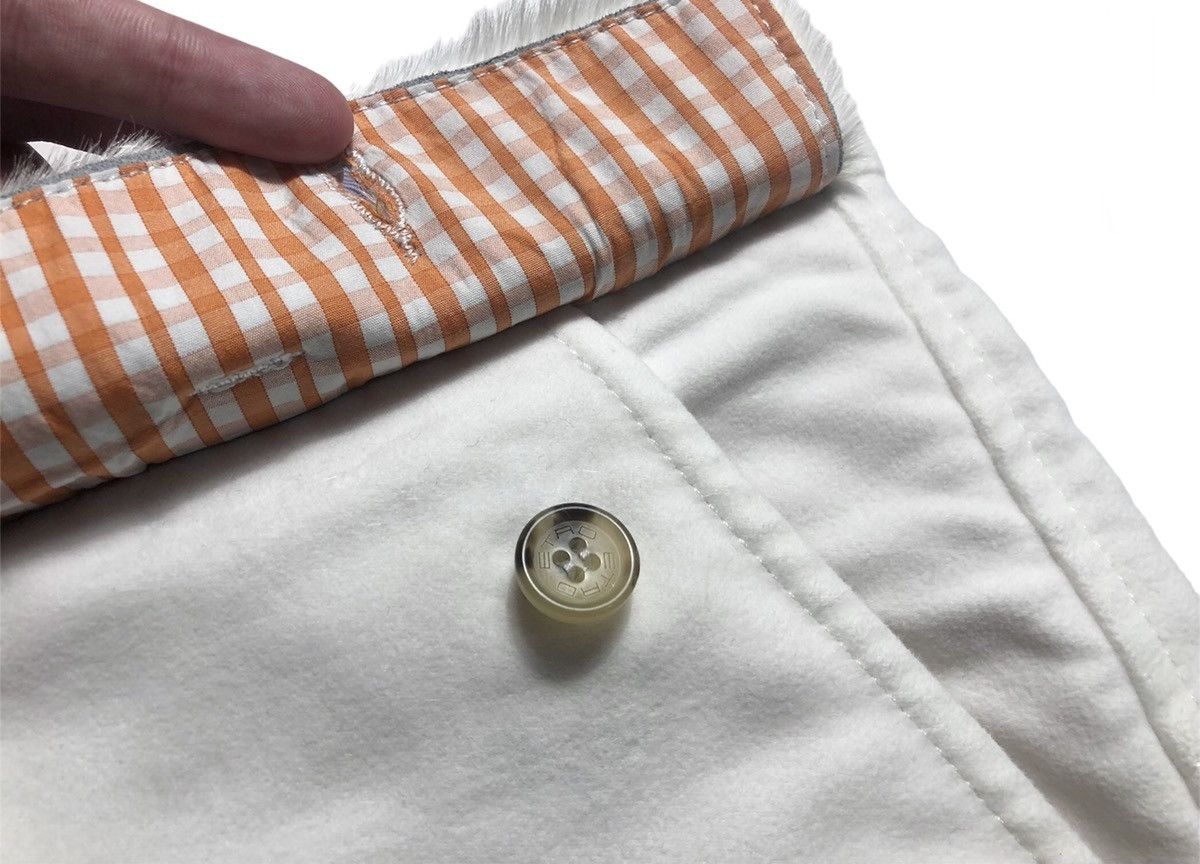 Etro Etro white baumwolle cotton heavy pants Size US 36 / EU 52 - 9 Thumbnail
