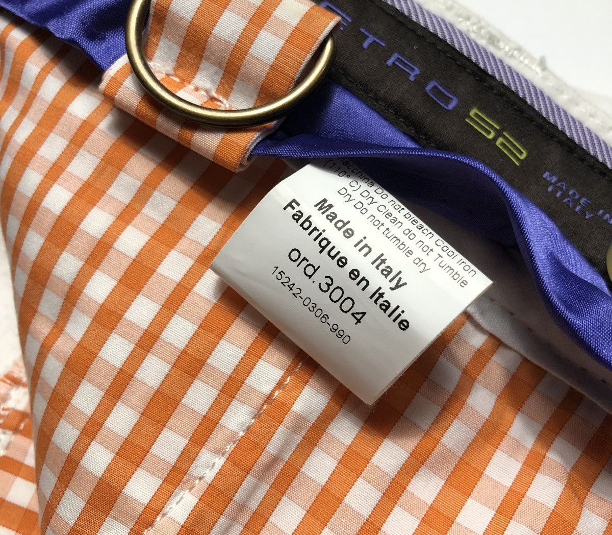 Etro Etro white baumwolle cotton heavy pants Size US 36 / EU 52 - 16 Thumbnail