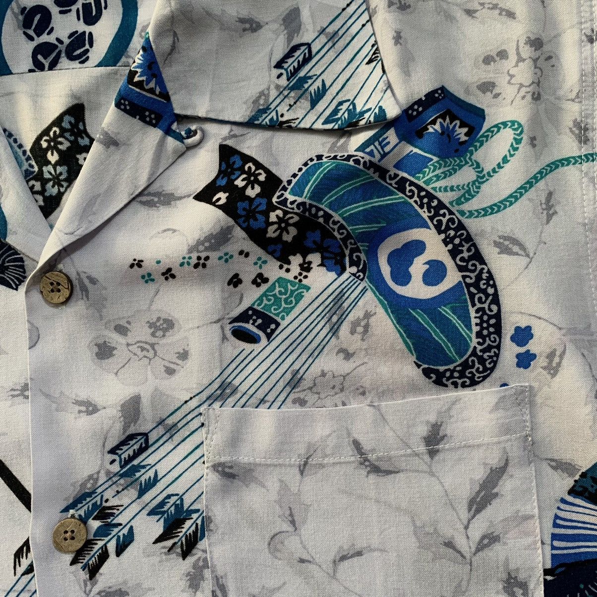 Japanese Brand 🔥Patina Rayon Woodpecker and arrow hawaiian shirt Size US M / EU 48-50 / 2 - 5 Thumbnail