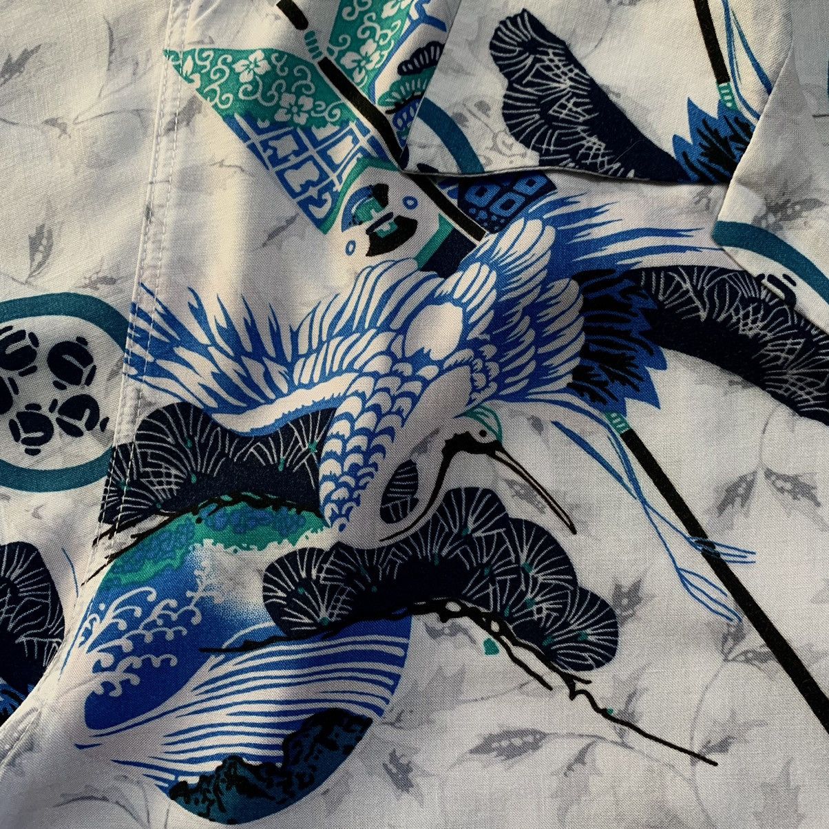 Japanese Brand 🔥Patina Rayon Woodpecker and arrow hawaiian shirt Size US M / EU 48-50 / 2 - 4 Thumbnail